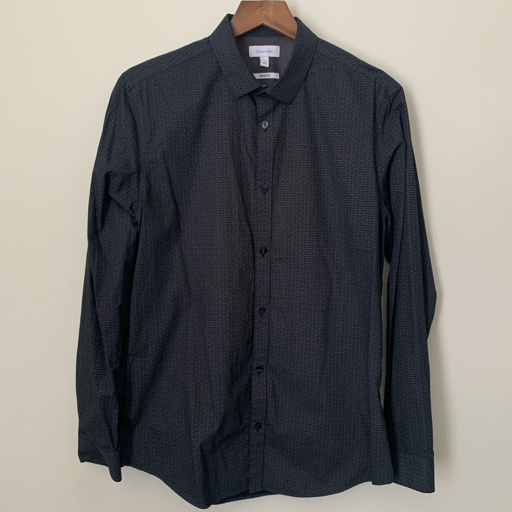 Calvin Klein Infinite Shirt M Medium Mens Sharp